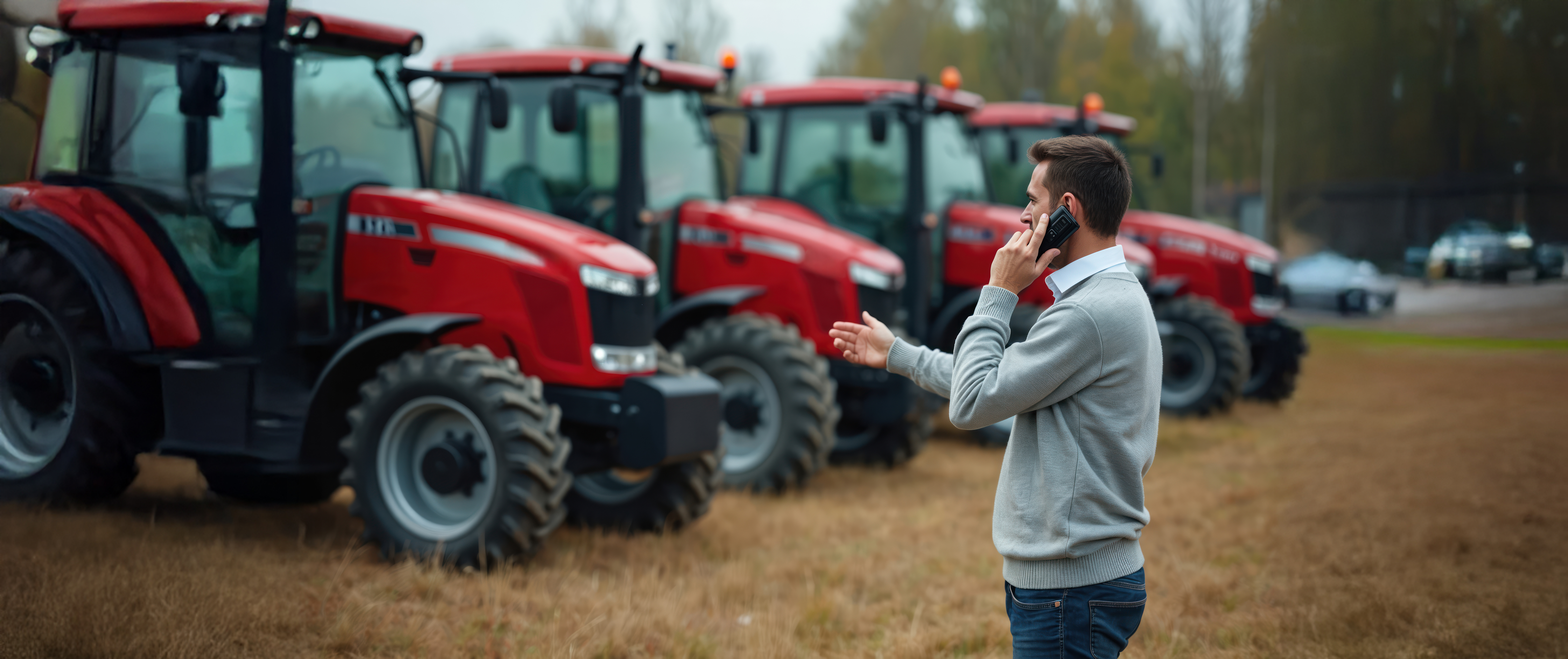 Equipo de ventas de campo en visita a cliente